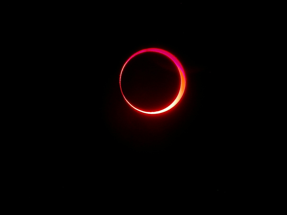 Annular solar eclipse by Dean Regas 2012